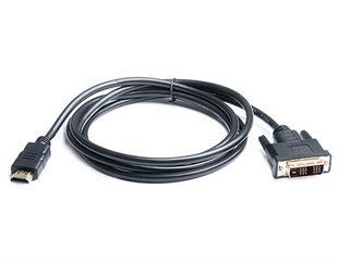 Кабель REAL-EL HDMI - DVI (M/M), 1.8 м, Black (EL123500013) 449277 фото