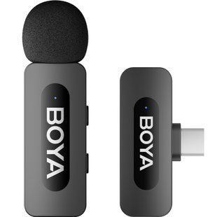 Мікрофон BOYA BY-V10 Type-C Black 588726 фото