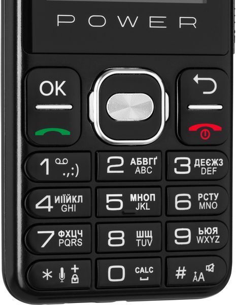 Мобiльний телефон 2E E240 2023 Dual Sim Black (688130251068) 477512 фото