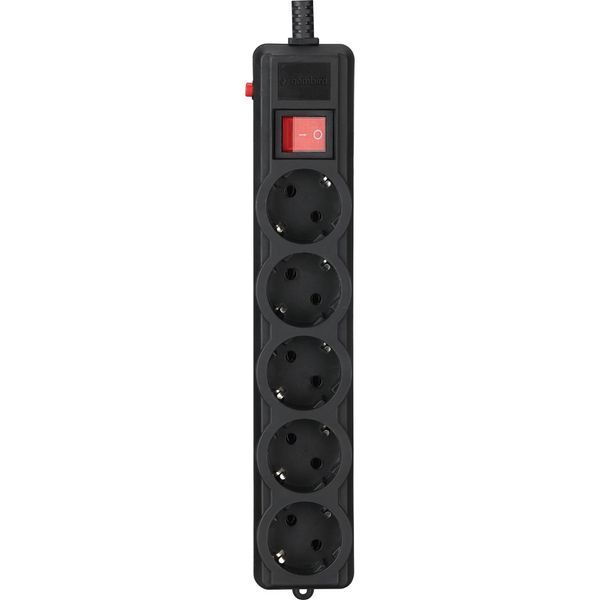 Фільтр живлення Gembird Pro (SPG5-G-15B-PRO) 5 розеток, 4.5м, чорний 449513 фото