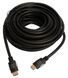Кабель Tecro HDMI - HDMI V 1.4 (M/M), 7.5 м, Black (HD 07-50) 175455 фото 1