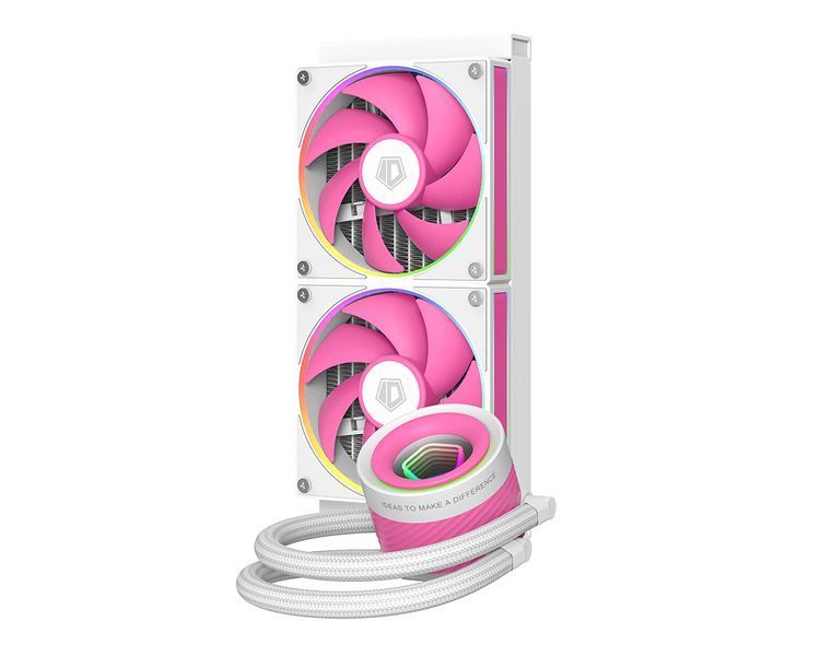 Система водяного охолодження ID-Cooling FX240 INF Pink 540748 фото
