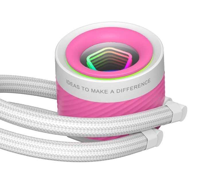 Система водяного охолодження ID-Cooling FX240 INF Pink 540748 фото