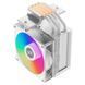 Кулер процесорний PCCooler R400 ARGB WH 561685 фото 3