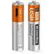 Акумулятор microUSB ColorWay (CW-UBAAA-01) AAA/HR03 Li-Pol 400 mAh BL 2шт 238570 фото 2