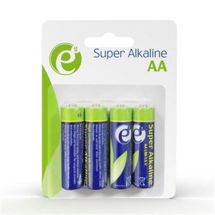 Батарейка EnerGenie Super Alkaline AA/LR06 BL 4 шт 281169 фото