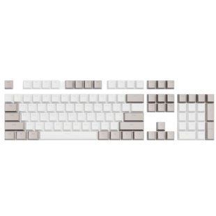Набір кейкапів Dark Project PBT KS-48 ENG/UA/RU White/Grey (DP-KS-0048) 548281 фото