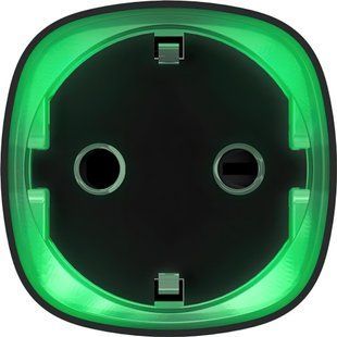 Розумна розетка Ajax Socket Black (38210.34.BL1) 283055 фото