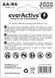 Акумулятор everActive AA/HR06 Ni-MH 2000mAh BL 4шт 291224 фото 1