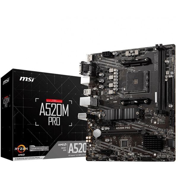 Материнська плата MSI A520M Pro Socket AM4 327742 фото