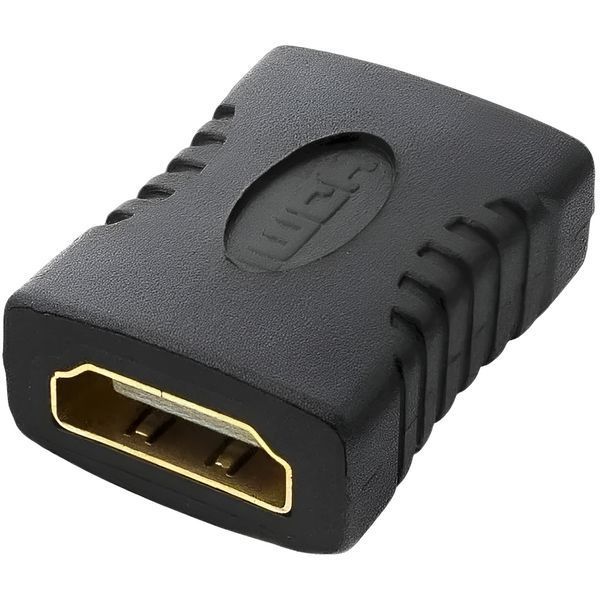 Адаптер Cablexpert HDMI - HDMI (F/F), F19, Black (A-HDMI-FF) 107365 фото