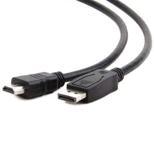 Кабель Cablexpert DisplayPort - HDMI (M/M), 1.8 м, Black (CC-DP-HDMI-6) 149097 фото