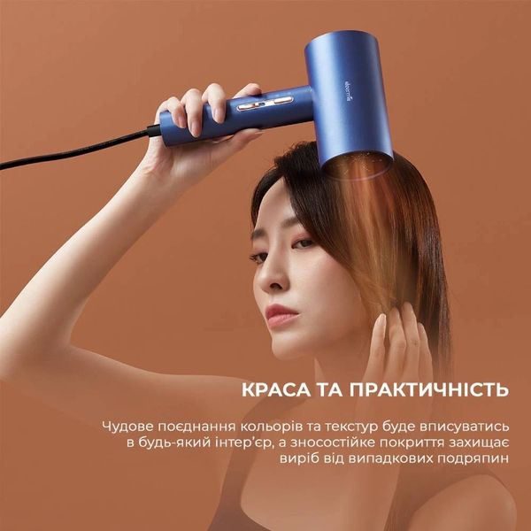 Фен Xiaomi Deerma Electric Hair Drier (Міжнародна версія) (DEM-CF15W) 434033 фото