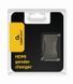 Адаптер Cablexpert HDMI - HDMI (F/F), F19, Black (A-HDMI-FF) 107365 фото 2