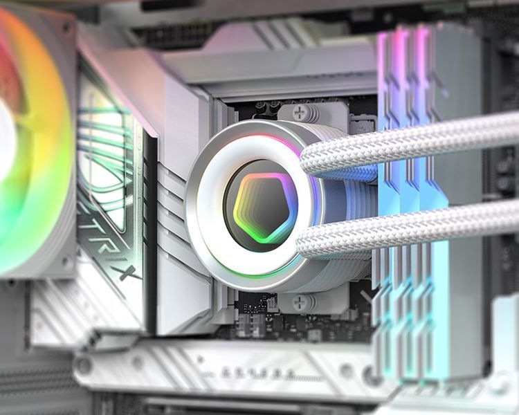 Система водяного охолодження ID-Cooling FX360 INF White 540751 фото