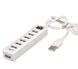 Концентратор USB 2.0 Frime 7хUSB2.0 White (FH-20041) 414912 фото 1