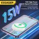 Бездротовий зарядний пристрій Essager Wind 2in1 Wireless Charger 15W White (EWXCX-CF02-Z) 608023 фото 6