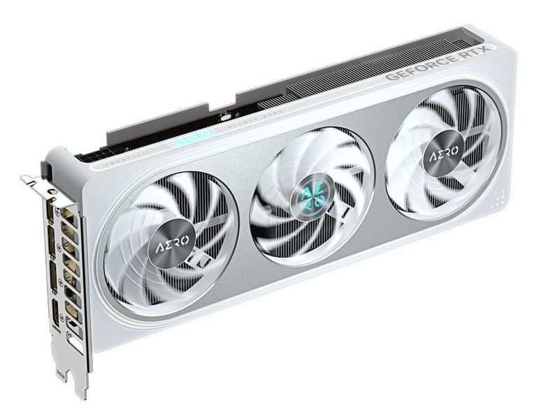 Відеокарта GF RTX 5060 8GB GDDR7 Aero OC Gigabyte (GV-N5060AERO OC-8GD) 558478 фото