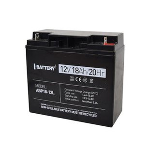 Акумуляторна батарея I-Battery ABP18-12L 12V 18AH (ABP18-12L) AGM 354059 фото