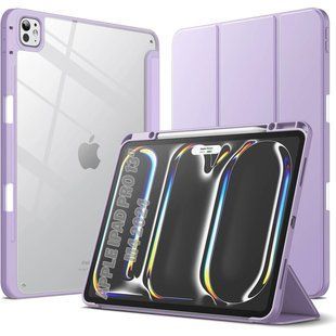 Чохол-книжка BeCover Soft Edge TPU з кріпленням Apple Pencil для Apple iPad Pro 13" M4 2024 Purple (711719) 558299 фото