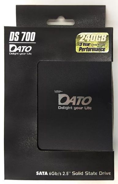 Накопичувач SSD 240GB Dato DS700 2.5" SATAIII TLC (DS700SSD-240GB) 317879 фото