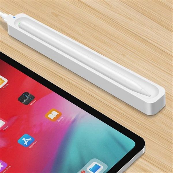 БЗП Goojodoq для стилуса Apple Pencil 2 GD13 Wireless Magnetic Type-C White (1005004487306813W) 461499 фото