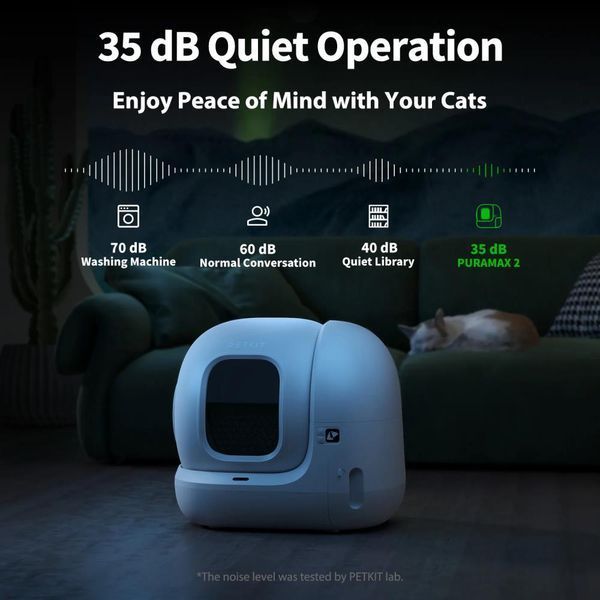 Смарт-лоток Petkit Pura Max 2 Self-Cleaning Cat Litter Box (Basic) P9902 613188 фото