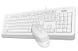 Комплект (клавіатура, миша) A4Tech F1010 White 267533 фото 3