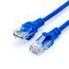 Патч-корд литий, UTP, RJ45, Cat.5e, 1m, синій 17427 фото