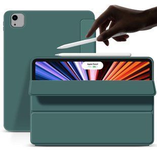 Чохол BeCover Tri Fold Soft TPU Silicone для Apple iPad Air 13" M2 2024 Dark Green (711470) 568492 фото