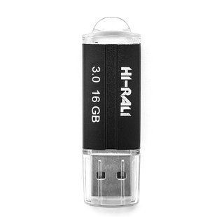 Флеш-накопичувач USB3.0 16GB Hi-Rali Corsair Series Black (HI-16GB3CORBK) 304937 фото
