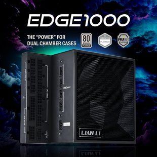 Блок живлення Lian Li EDGE1000, 80 Plus Platinum, Black, EU Cord (G9P.EG1000.BE00.EU) 529924 фото