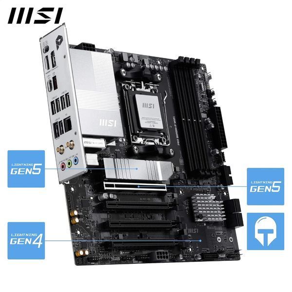 Материнська плата MSI Pro B850M-P WiFi Socket AM5 571977 фото