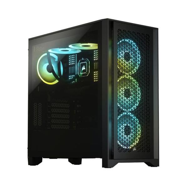 Корпус Corsair 4000D Airflow Tempered Glass Black (CC-9011200-WW) без БЖ 322695 фото