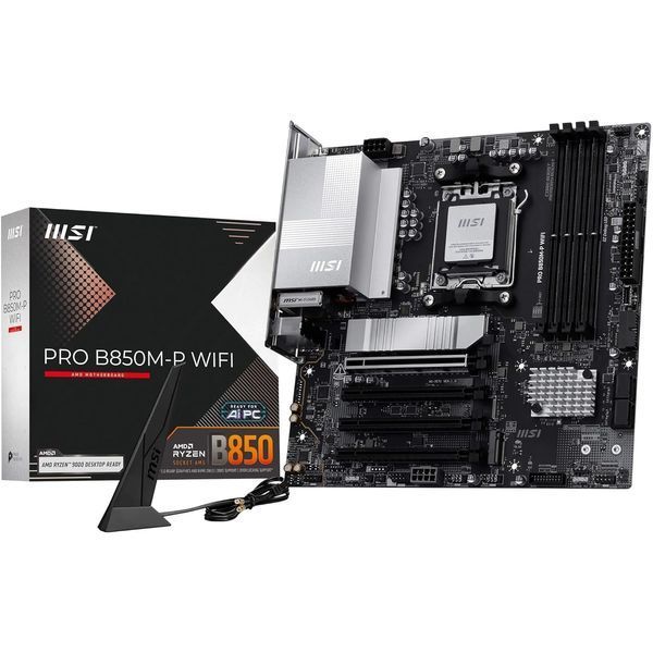 Материнська плата MSI Pro B850M-P WiFi Socket AM5 571977 фото