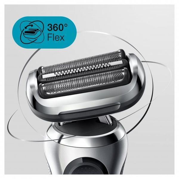 Електробритва Braun Series 7 71-S1000s Silver/Black 483136 фото