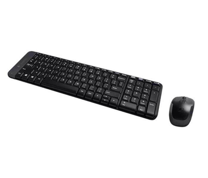 Комплект (клавіатура, мишка) бездротовий Logitech MK220 Black USB (920-003168) 433992 фото