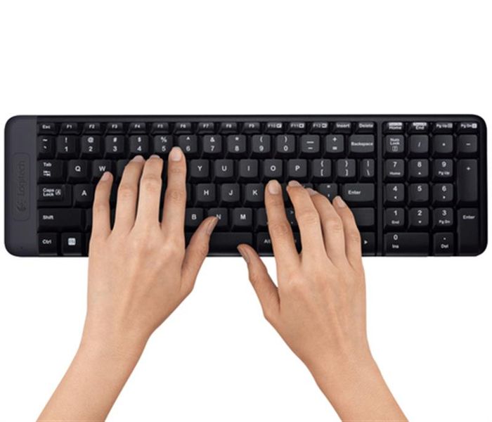 Комплект (клавіатура, мишка) бездротовий Logitech MK220 Black USB (920-003168) 433992 фото