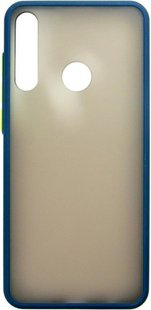 Чохол-накладка Dengos Matt для Huawei Y6p Blue (DG-TPU-MATT-56) 325791 фото