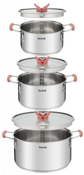 Набір посуду Tefal Opti Space 6 предметів (G720S674) 359363 фото