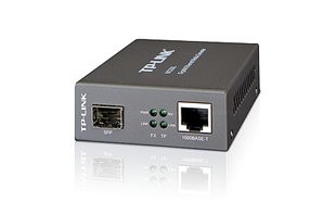 Медіаконвертер TP-Link MC220L (MM до 0,55 км, SM до 10км) 97470 фото