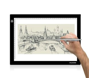 LED планшет (світлокопіювальний) Huion L4S + рукавичка 452022 фото