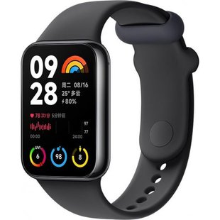 Фiтнес-браслет Xiaomi Mi Smart Band 8 Pro Black (BHR8017GL) 497889 фото