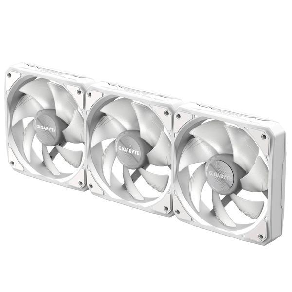 Вентилятор Gigabyte EZ Chain Fan 120 Ice 3-Pack White (GP-GBT EZFAN1203 ICE) 557164 фото