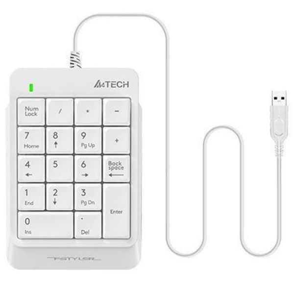 Цифровий клавiатурний блок A4Tech FK13P White 321951 фото