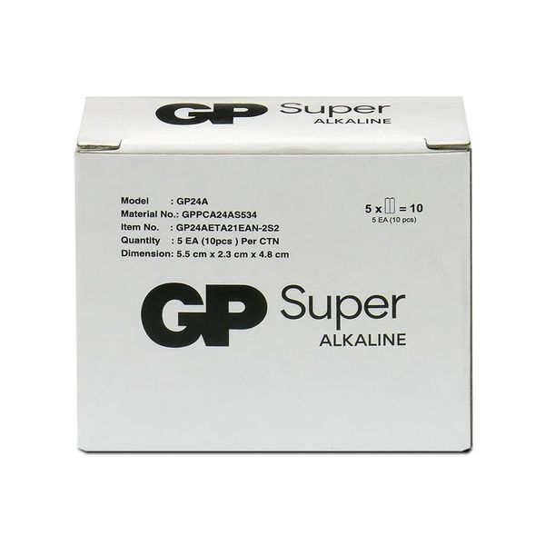 Батарейка GP Super Alkaline AAA/LR03 10шт 570470 фото