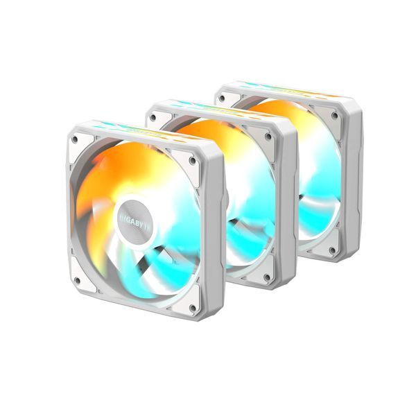 Вентилятор Gigabyte EZ Chain Fan 120 Ice 3-Pack White (GP-GBT EZFAN1203 ICE) 557164 фото