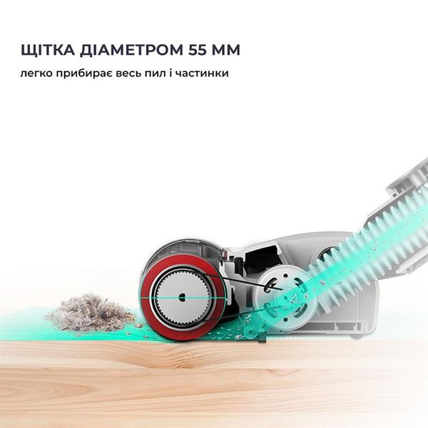 Акумуляторний пилосос Jimmy Wireless Vacuum Cleaner Silver (JV53S) 297660 фото