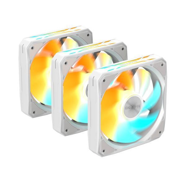 Вентилятор Gigabyte EZ Chain Fan 120 Ice 3-Pack White (GP-GBT EZFAN1203 ICE) 557164 фото