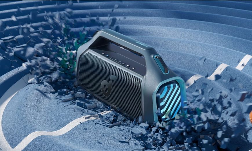Акустична система Anker SoundCore Boom 2 Plus Blue (A3134031) 579304 фото